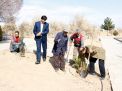 گزارش تصویری از آئیین درختکاری و تقدیر ازهمکاران فضای سبز دانشگاه